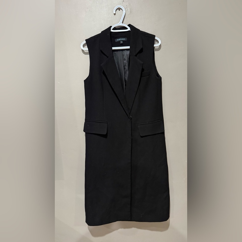 Marciano Black Longline Vest
